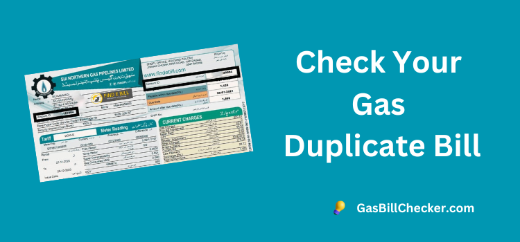 check your sui gas duplicate bill online